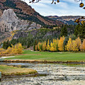 Mammoth Rock - A Fall Snowcreek Golf View